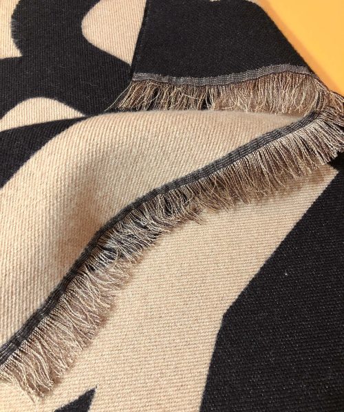 Burberry Wool New Double-Sided Large Brown Scarf 188cm/74in 
