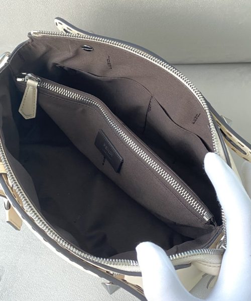 1:1 Replica By The Way Medium White For Women, Women's Handbags, Shoulder And Crossbody Bags 10.6in/27cm FF 8BL146