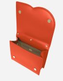 Calfskin DG Logo Bag Orange For Women BB7287AW57680244 - 20 Cm/ 7.8 Inches