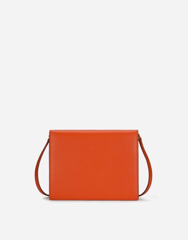 Calfskin DG Logo Bag Orange For Women BB7287AW57680244 - 20 Cm/ 7.8 Inches