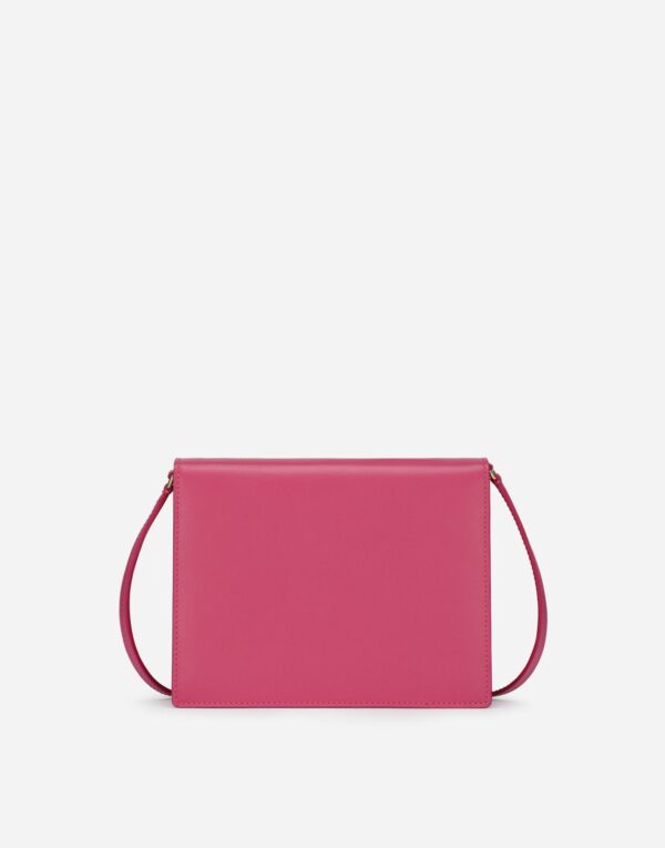 Calfskin DG Logo Bag Pink For Women BB7287AW57680441 - 20 Cm/ 7.8 Inches