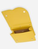 Calfskin DG Logo Bag Yellow For Women BB7287AW57680205 - 20 Cm/ 7.8 Inches