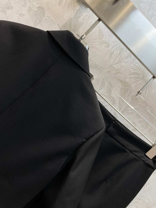 Cardigan Jacket And Skirt Black For Women