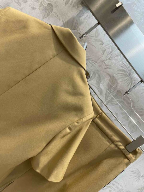 Cardigan Jacket And Skirt Brown For Women