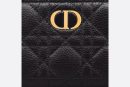 1:1 Replica Caro Dahlia Wallet Black For Women S5173UWHC_M900 11.5cm/4.5 inch