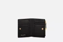 1:1 Replica Caro Dahlia Wallet Black For Women S5173UWHC_M900 11.5cm/4.5 inch
