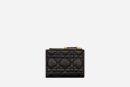 1:1 Replica Caro Dahlia Wallet Black For Women S5173UWHC_M900 11.5cm/4.5 inch
