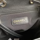 [REP 1:1] Caviar Vintage Duma Backpack Black/White/Red For Women 9.5in / 24cm AS1371