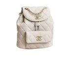 [REP 1:1] Caviar Vintage Duma Backpack Black/White/Red For Women 9.5in / 24cm AS1371