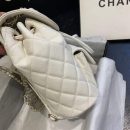 [REP 1:1] Caviar Vintage Duma Backpack Black/White/Red For Women 9.5in / 24cm AS1371