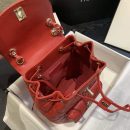 [REP 1:1] Caviar Vintage Duma Backpack Black/White/Red For Women 9.5in / 24cm AS1371