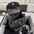 [REP 1:1] Caviar Vintage Duma Backpack Black/White/Red For Women 9.5in / 24cm AS1371