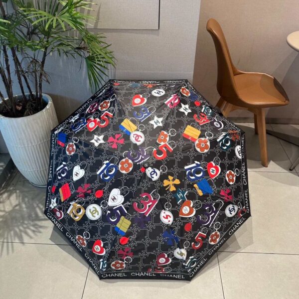 CC Folding Umbrella Travel Black