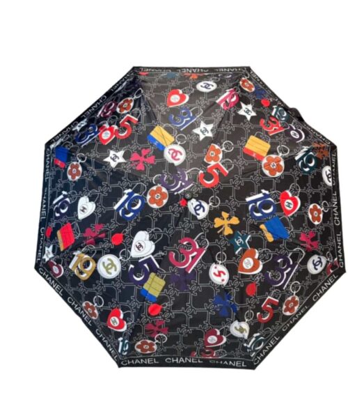 CC Folding Umbrella Travel Black