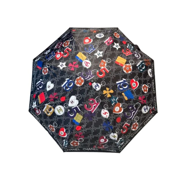 CC Folding Umbrella Travel Black