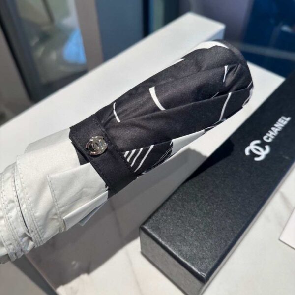 CC Folding Umbrella With Designer Compact Black