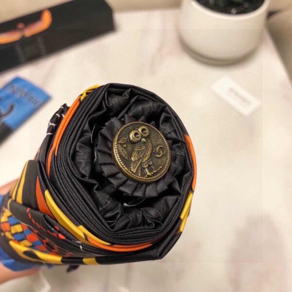 CC Folding Umbrella With Egyptian Black