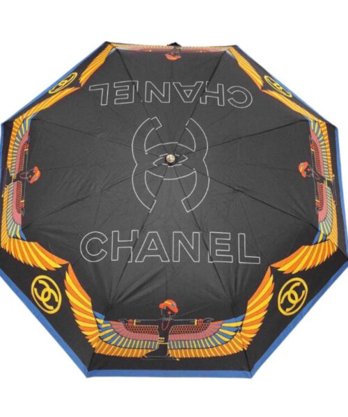 CC Folding Umbrella With Egyptian Black