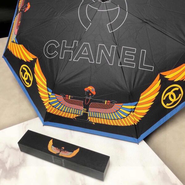 CC Folding Umbrella With Egyptian Black