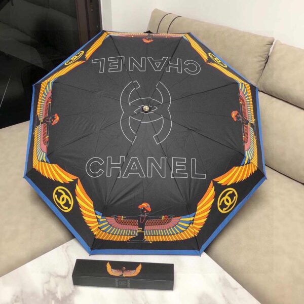 CC Folding Umbrella With Egyptian Black