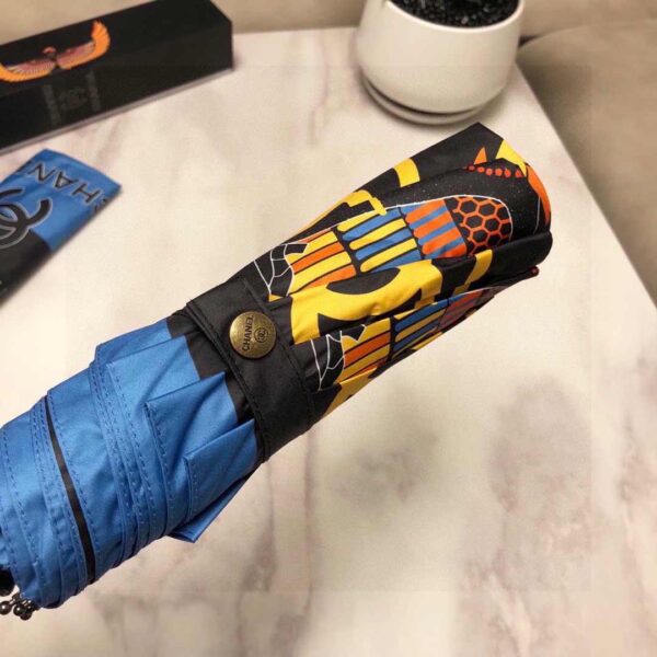 CC Folding Umbrella With Egyptian Black