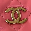 [REP 1:1] CC Rucksack Backpack Black/White/Pink/ Steel Blue For Women 7.1in / 18cm AS3332
