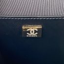 [REP 1:1] CC Rucksack Backpack Black/White/Pink/ Steel Blue For Women 7.1in / 18cm AS3332