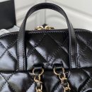 [REP 1:1] CC Rucksack Backpack Black/White/Pink/ Steel Blue For Women 7.1in / 18cm AS3332