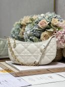 1:1 Replica Cd Lounge Bag Black/White For Women in/ 26cm M22626FBE_M900