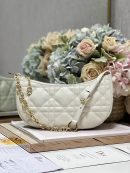 1:1 Replica Cd Lounge Bag Black/White For Women in/ 26cm M22626FBE_M900