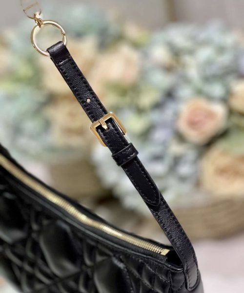 1:1 Replica Cd Lounge Bag Black/White For Women in/ 26cm M22626FBE_M900