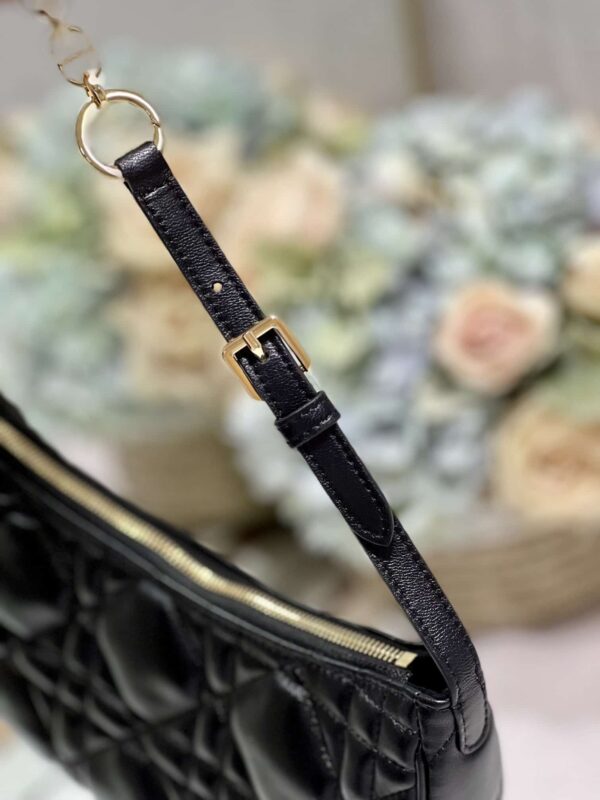 1:1 Replica Cd Lounge Bag Black/White For Women in/ 26cm M22626FBE_M900