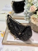 1:1 Replica Cd Lounge Bag Black/White For Women in/ 26cm M22626FBE_M900