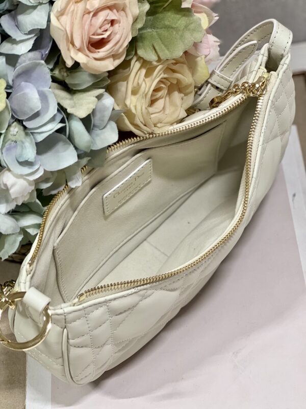 1:1 Replica Cd Lounge Bag Black/White For Women in/ 26cm M22626FBE_M900