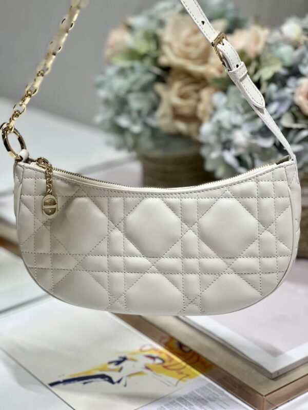 1:1 Replica Cd Lounge Bag Black/White For Women in/ 26cm M22626FBE_M900