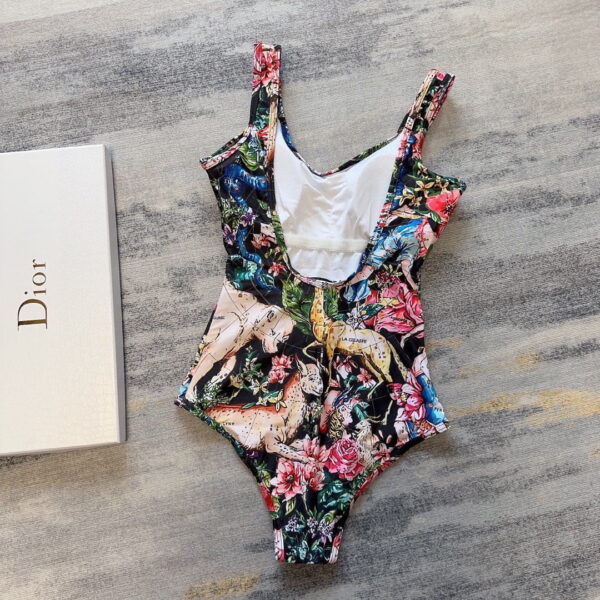 CD One-Piece Swimsuit Multicolor For Women