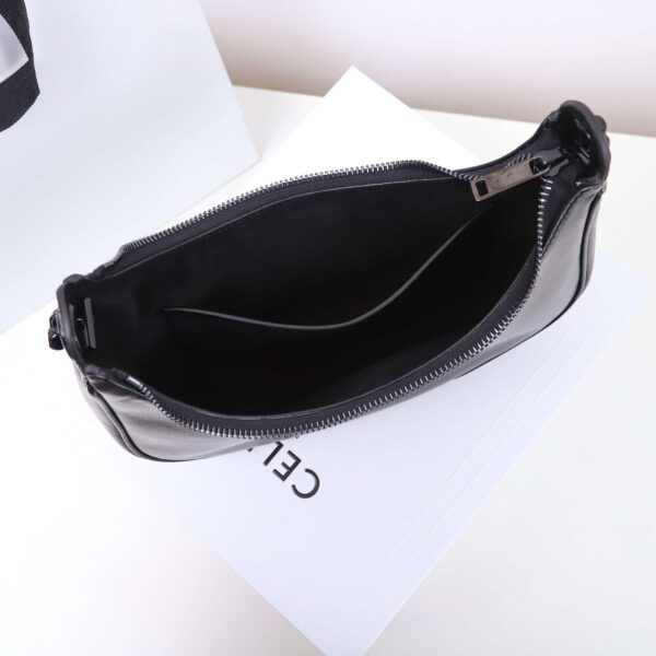 1:1 Replica Celine Ava Bag In Smooth Black For Women 9.8in/25cm