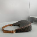 1:1 Replica Celine Ava Bag In Triomphe Canvas Brown For Women 9in/23.5cm 193952BZJ.04LU