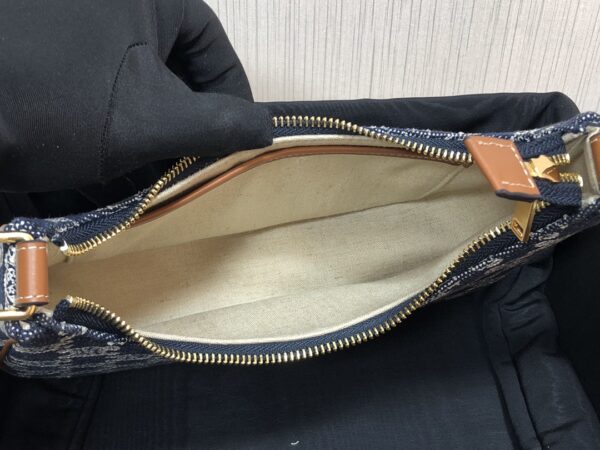 1:1 Replica Celine Ava Bag In Triomphe Canvas Denim For Women 9in/23cm