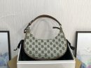 1:1 Replica Celine Ava Bag In Triomphe Canvas Green For Women 9in/23cm