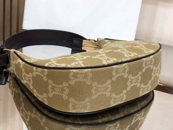 1:1 Replica Celine Ava Bag In Triomphe Canvas XL Beige For Women 9in/23cm