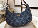 1:1 Replica Celine Ava Bag In Triomphe Canvas XL Denim For Women 9in/23cm