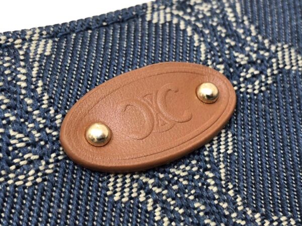 1:1 Replica Celine Ava Bag In Triomphe Canvas XL Denim For Women 9in/23cm