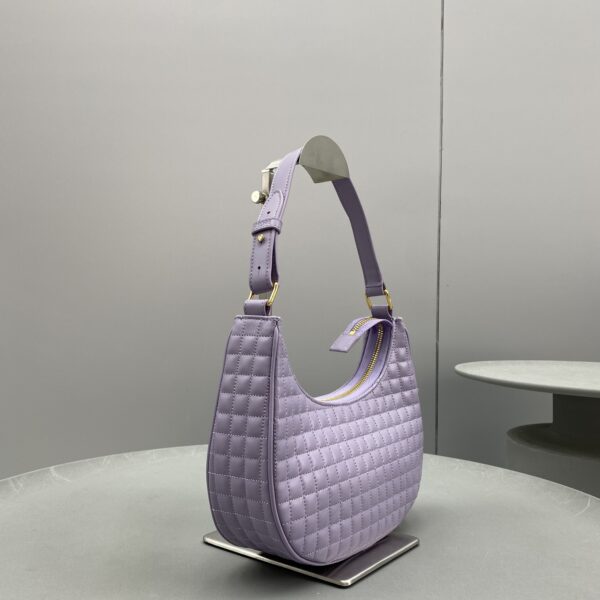 1:1 Replica Celine Ava Bag Violet For Women 9in/23.5cm