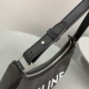 1:1 Replica Celine Ava Bag With Celine Print Black For Women 9in/23.5cm