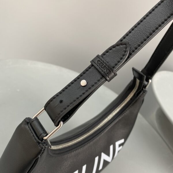 1:1 Replica Celine Ava Bag With Celine Print Black For Women 9in/23.5cm