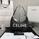 1:1 Replica Celine Ava Bag With Celine Print Black For Women 9in/23.5cm