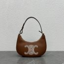 1:1 Replica Celine Ava Bag With Triomphe Embroidery Tan For Women 9in/23cm 193953EFS.04LU