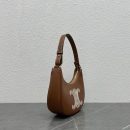 1:1 Replica Celine Ava Bag With Triomphe Embroidery Tan For Women 9in/23cm 193953EFS.04LU