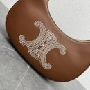 1:1 Replica Celine Ava Bag With Triomphe Embroidery Tan For Women 9in/23cm 193953EFS.04LU